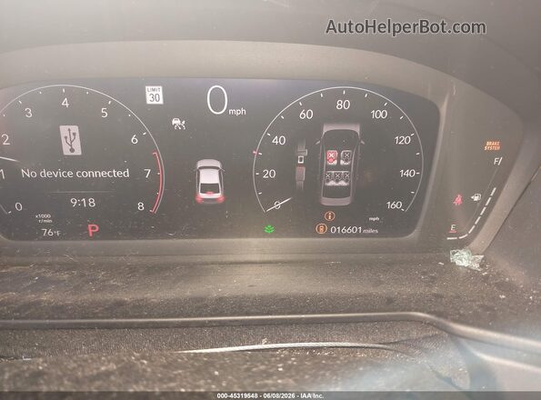 1HGCY1F4XSA035973 2025 HONDA ACCORD Black Вид задніх сидінь