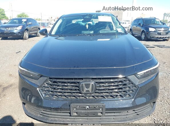 1HGCY1F4XSA035973 2025 HONDA ACCORD Black Вид щитка приладів