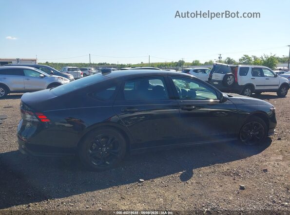 1HGCY1F4XSA035973 2025 HONDA ACCORD Black Вид задньої частини салону