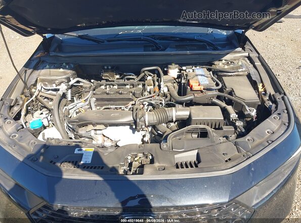 1HGCY1F4XSA035973 2025 HONDA ACCORD Black Вид ззаду