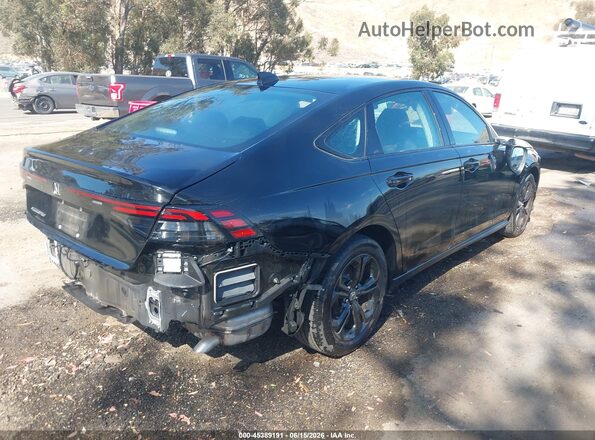 1HGCY1F4XSA057178 2025 HONDA ACCORD Black Задня права чверть