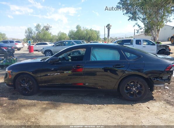 1HGCY1F4XSA057178 2025 HONDA ACCORD Black Панорамний вид салону 360°