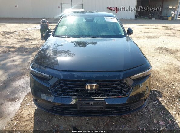 1HGCY1F4XSA057178 2025 HONDA ACCORD Black Вид щитка приладів