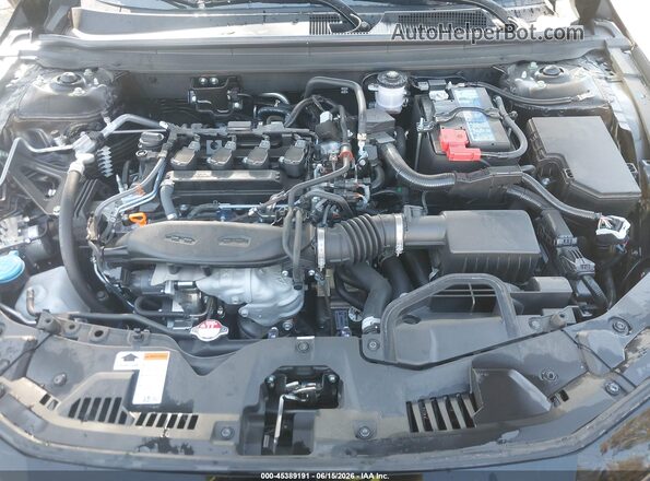 1HGCY1F4XSA057178 2025 HONDA ACCORD Black Вид ззаду