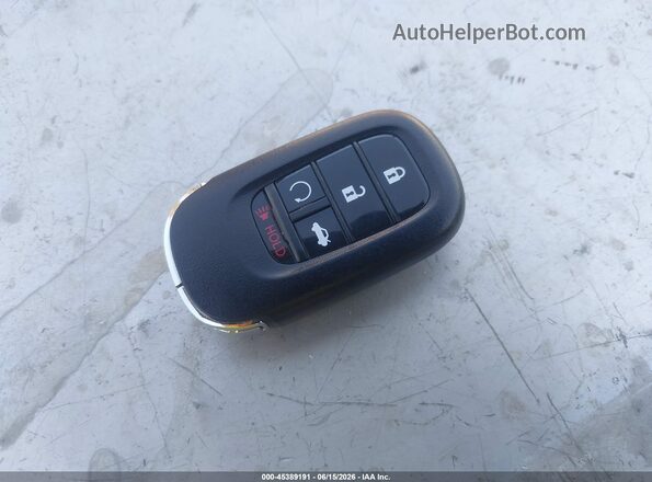 1HGCY1F4XSA057178 2025 HONDA ACCORD Black Вид панелі приладів