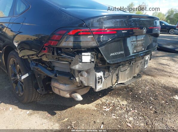 1HGCY1F4XSA057178 2025 HONDA ACCORD Black Вид спереду