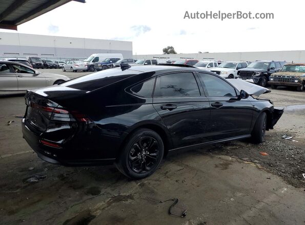 1HGCY1F4XSA063806 2025 HONDA ACCORD Black Tył prawy