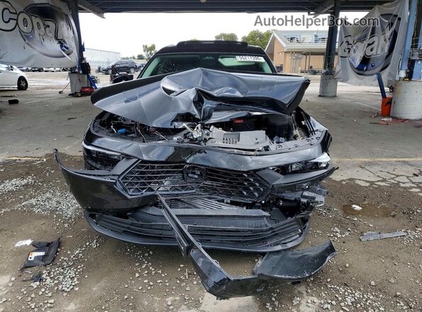 1HGCY1F4XSA063806 2025 HONDA ACCORD Black Widok z przodu