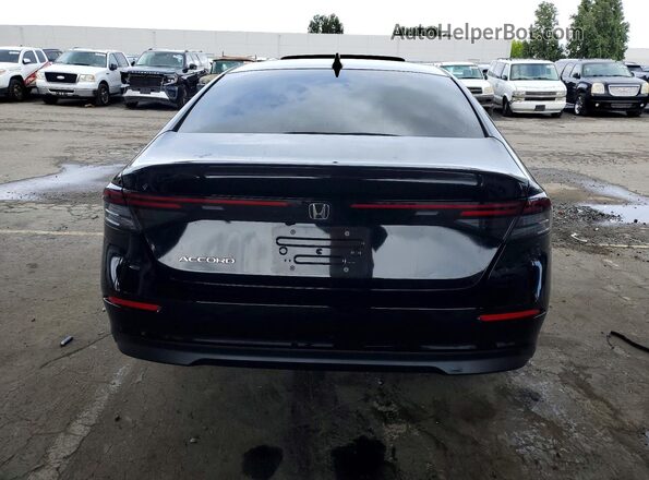 1HGCY1F4XSA063806 2025 HONDA ACCORD Black Widok z tyłu