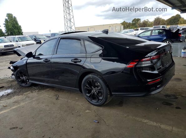 1HGCY1F4XSA063806 2025 HONDA ACCORD Black Tył lewy