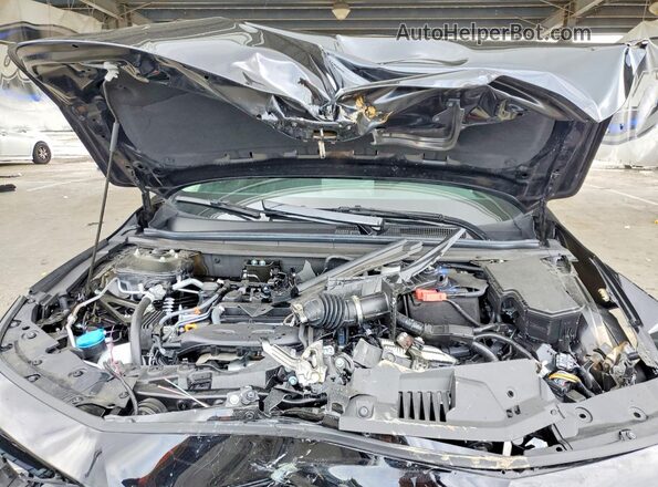 1HGCY1F4XSA063806 2025 HONDA ACCORD Black Widok wnętrza z tyłu