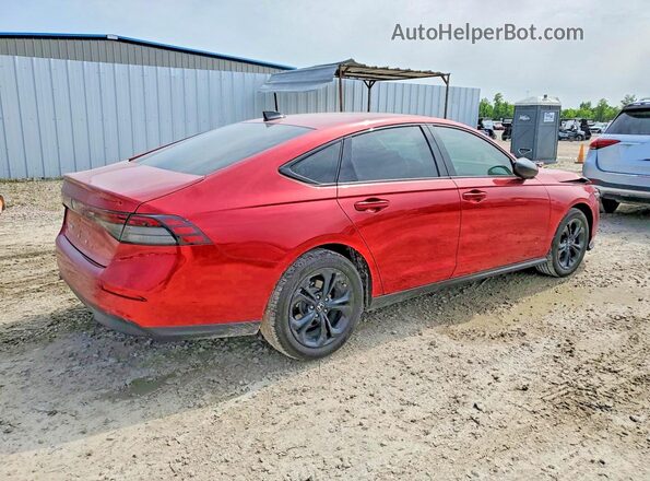 1HGCY1F4XSA074787 2025 HONDA ACCORD Красный Задняя правая четверть