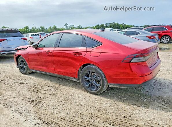 1HGCY1F4XSA074787 2025 HONDA ACCORD Красный Задняя левая четверть