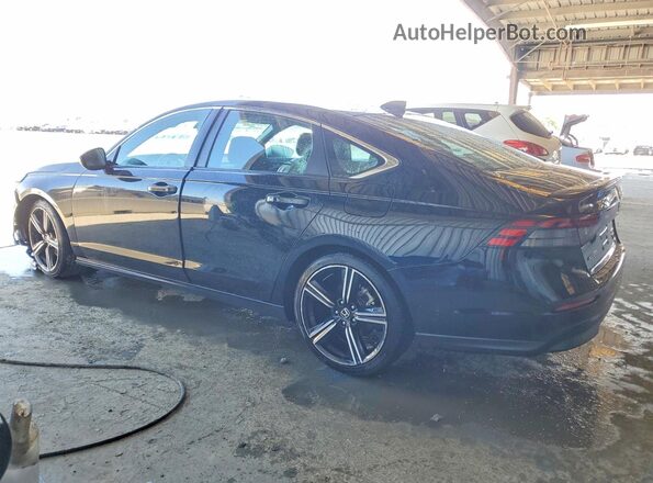 1HGCY2F50PA009565 2023 HONDA ACCORD Black Trasero izquierdo