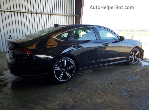 1HGCY2F50PA009565 2023 HONDA ACCORD Black Trasero derecho