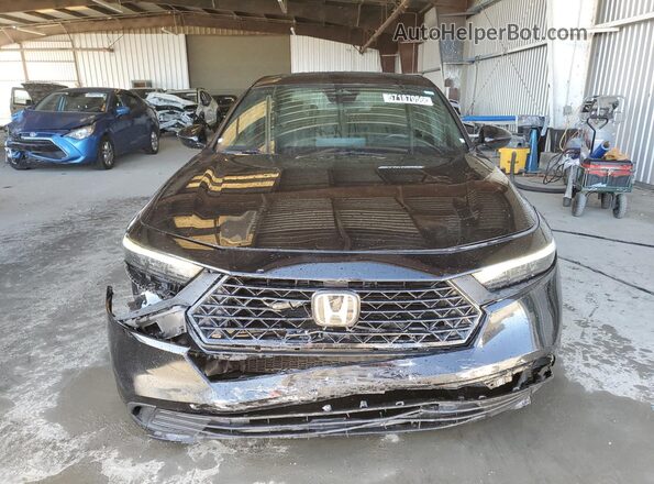 1HGCY2F50PA009565 2023 HONDA ACCORD Black Vista de la etiqueta del VIN