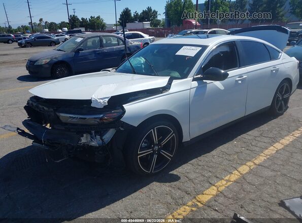 1HGCY2F50PA033932 2023 HONDA ACCORD White Front left