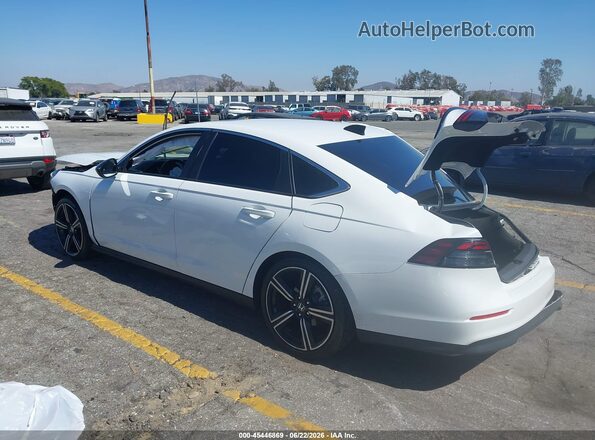 1HGCY2F50PA033932 2023 HONDA ACCORD White Rear left