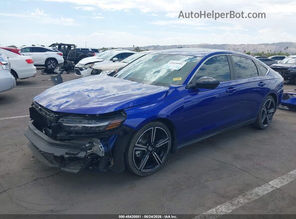 1HGCY2F50PA041951 2023 HONDA ACCORD Blue Front left