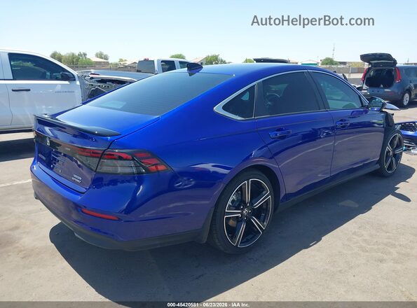 1HGCY2F50PA041951 2023 HONDA ACCORD Blue Rear right