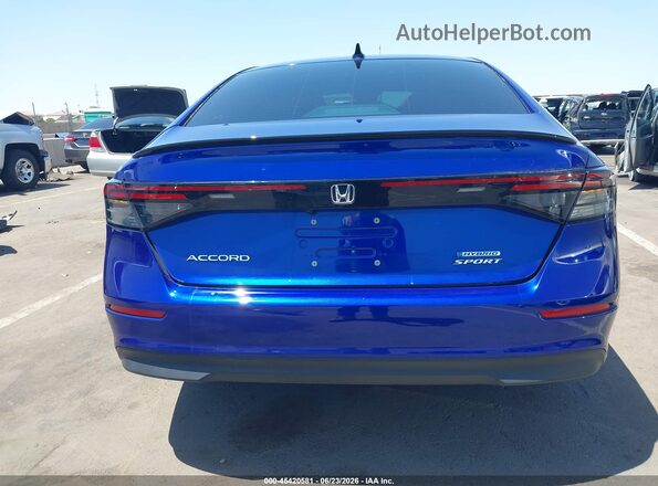 1HGCY2F50PA041951 2023 HONDA ACCORD Blue 