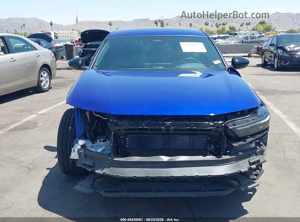 1HGCY2F50PA041951 2023 HONDA ACCORD Blue Rear interior view