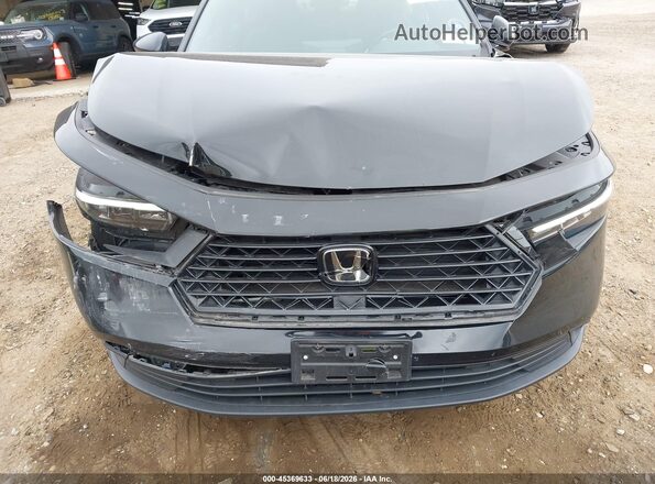 1HGCY2F50PA047264 2023 HONDA ACCORD Black Вид спереду