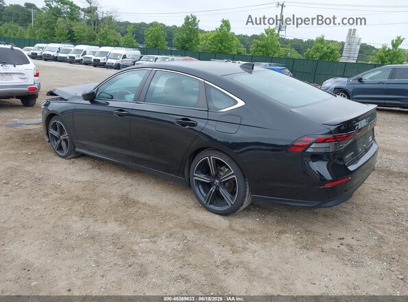 1HGCY2F50PA047264 2023 HONDA ACCORD Black Задня ліва чверть