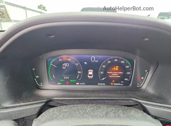 1HGCY2F50PA061312 2023 HONDA ACCORD Gray Սարքավորումների վահանակի տեսք