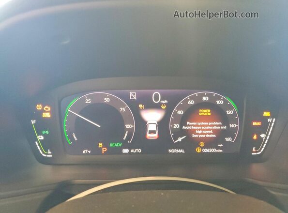 1HGCY2F50RA011349 2024 HONDA ACCORD Черный Вид щитка приборов