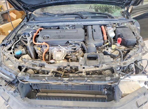 1HGCY2F50RA011349 2024 HONDA ACCORD Черный Вид задней части салона