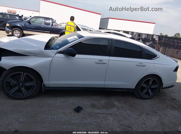 1HGCY2F50RA025302 2024 HONDA ACCORD White Панорамний вид салону 360°