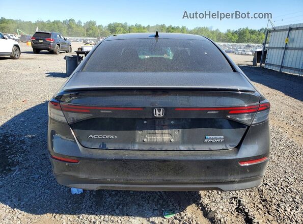 1HGCY2F50RA086679 2024 HONDA ACCORD Black Հետևի տեսք