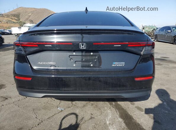 1HGCY2F50SA050111 2025 HONDA ACCORD Black Vista trasera