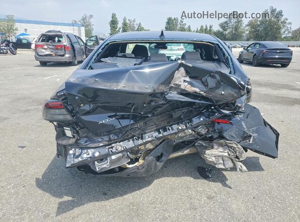 1HGCY2F50SA080421 2025 HONDA ACCORD Черный Вид сзади