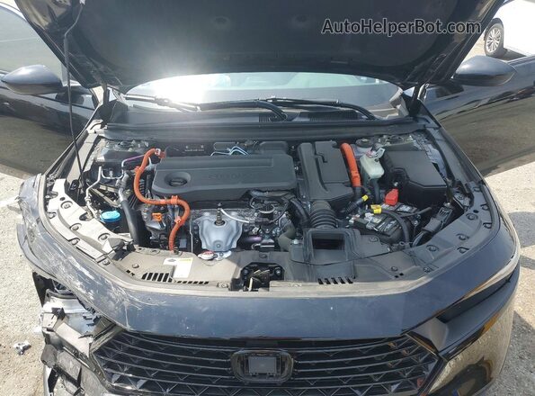 1HGCY2F50SA080421 2025 HONDA ACCORD Черный Вид задней части салона