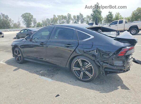 1HGCY2F50SA080421 2025 HONDA ACCORD Черный Задняя левая четверть