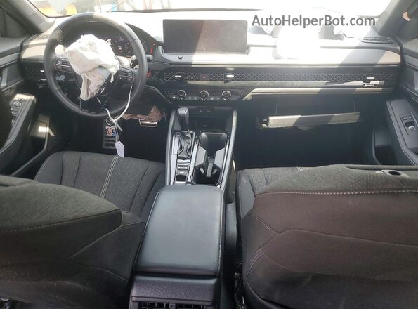 1HGCY2F50SA080421 2025 HONDA ACCORD Черный Вид панели приборов