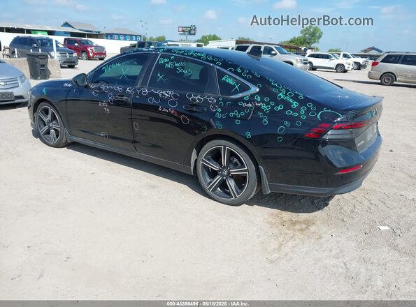 1HGCY2F51RA039323 2024 HONDA ACCORD Black Rear left