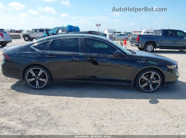 1HGCY2F51RA039323 2024 HONDA ACCORD Black Rear interior view