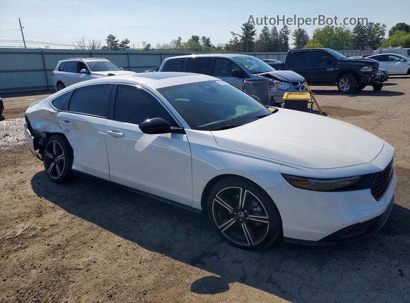 1HGCY2F51RA082138 2024 HONDA ACCORD Белый Передняя правая четверть