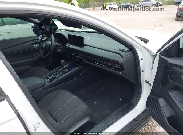 1HGCY2F51SA048321 2025 HONDA ACCORD HYBRID White Սալոնի դիմացի տեսք
