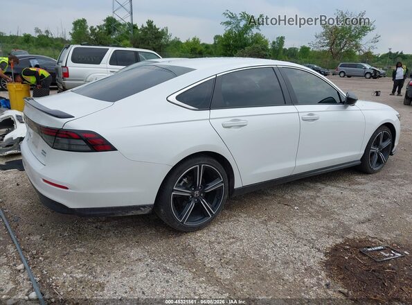1HGCY2F51SA048321 2025 HONDA ACCORD HYBRID White Հետևի աջ