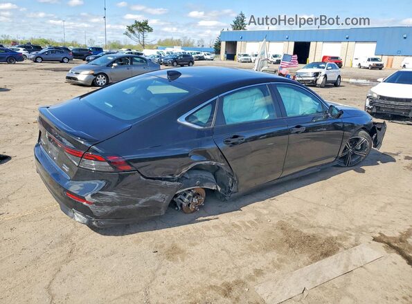 1HGCY2F51SA068892 2025 HONDA ACCORD Black Tył prawy