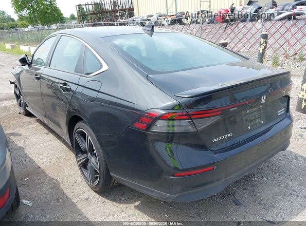 1HGCY2F51SA071792 2025 HONDA ACCORD Black Հետևի ձախ