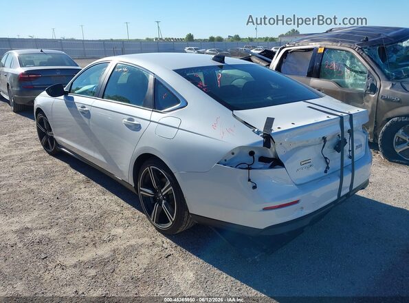 1HGCY2F52PA009115 2023 HONDA ACCORD White Trasero izquierdo