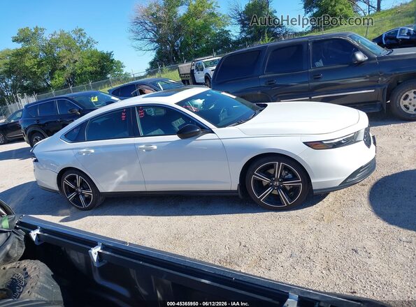 1HGCY2F52PA009115 2023 HONDA ACCORD White Vista interior trasera