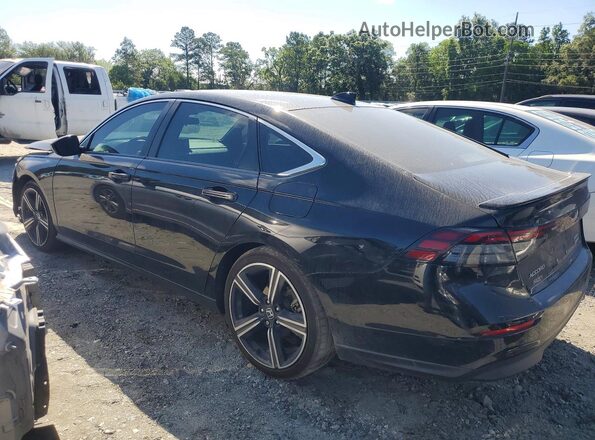 1HGCY2F52PA047251 2023 HONDA ACCORD Черный Задняя левая четверть