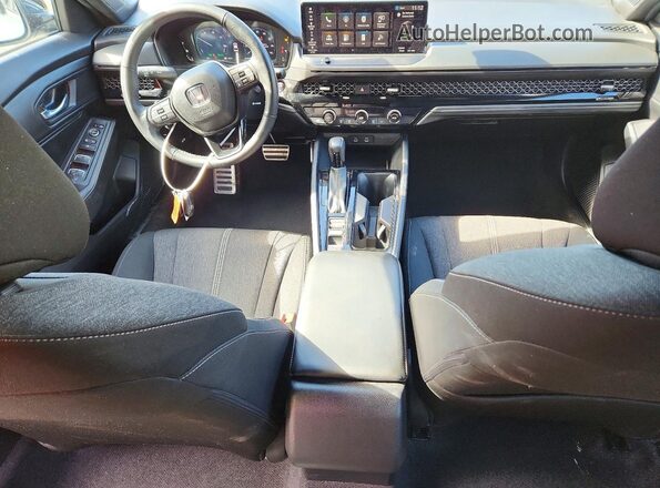 1HGCY2F52RA012339 2024 HONDA ACCORD Silver Առջևի վահանակի տեսք