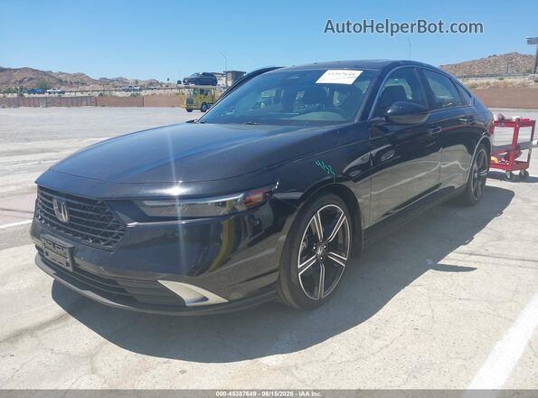 1HGCY2F52RA089731 2024 HONDA ACCORD Black Front left